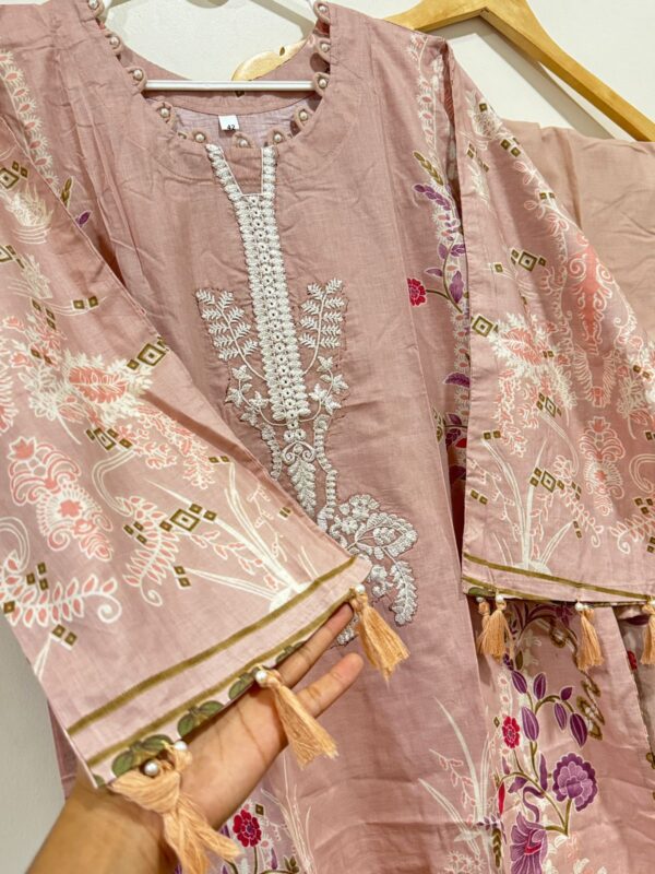 Patchwork cotton suits
