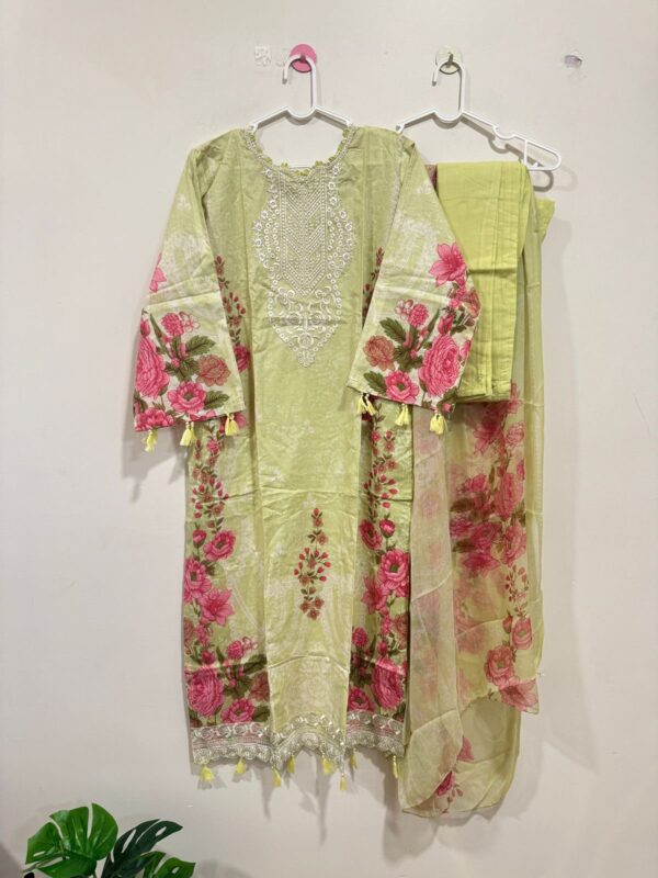 Patchwork cotton suits