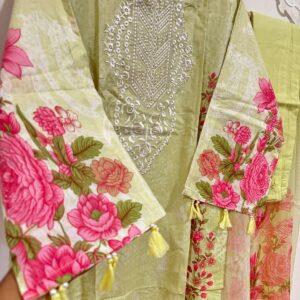 Patchwork cotton suits