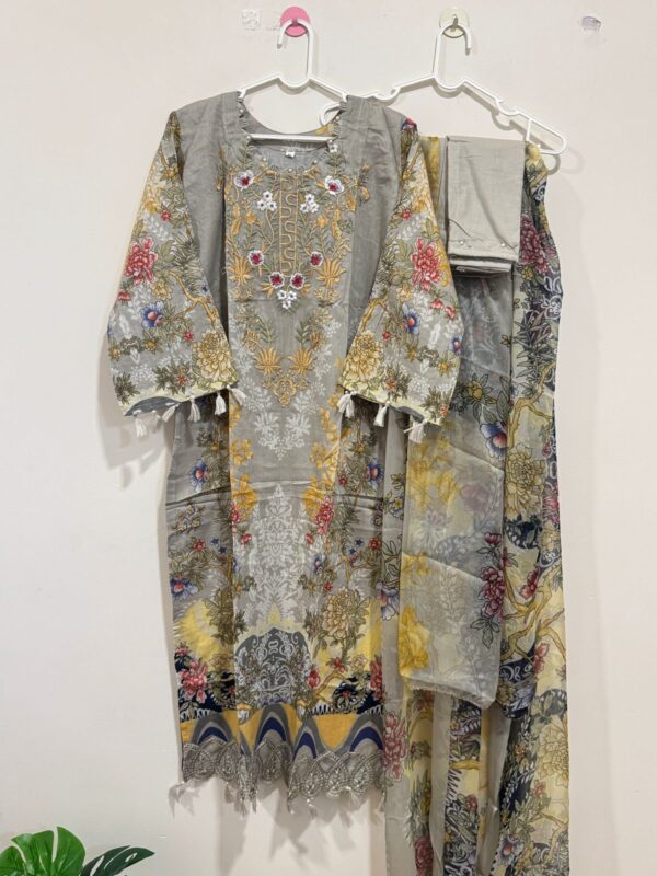 Patchwork cotton suits