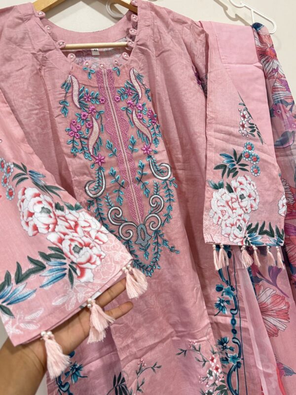 Patchwork cotton suits