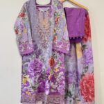 Embroidered cotton suits