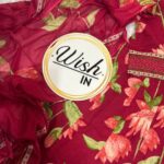 Anarkali pink Premium cotton suit